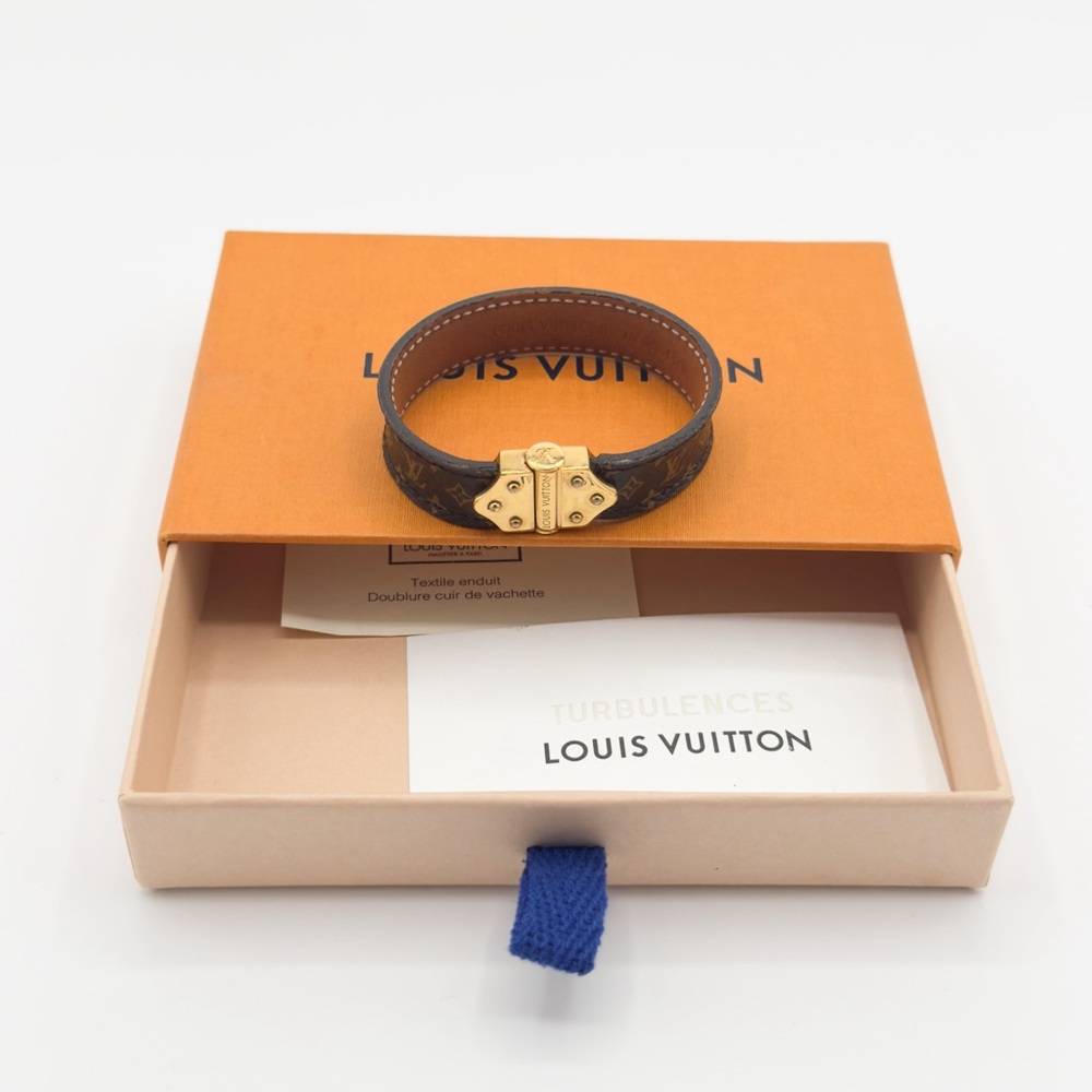 Louis Vuitton nano Leather Bracelet